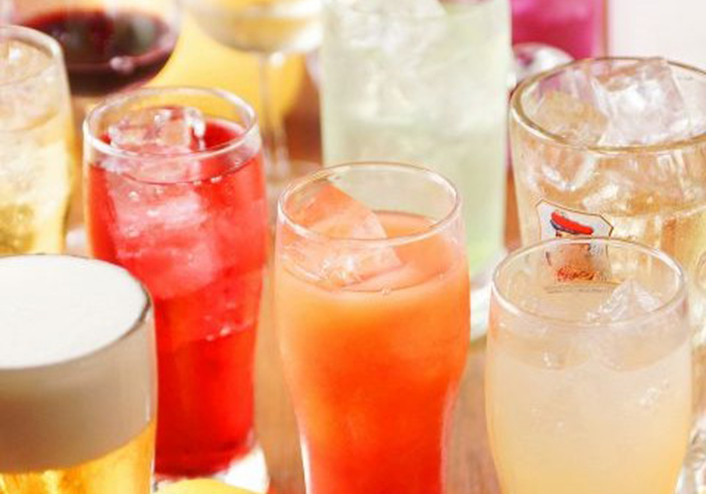飲み放題2時間(L.O.30分前)